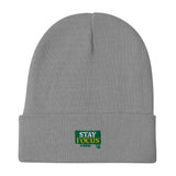 Stay focus Embroidered Beanie