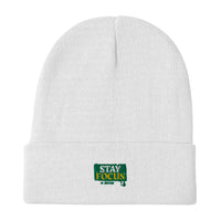 Stay focus Embroidered Beanie