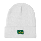 Stay focus Embroidered Beanie