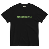 MADECHOICES Men’s garment-dyed heavyweight t-shirt