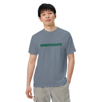 MADECHOICES Men’s garment-dyed heavyweight t-shirt