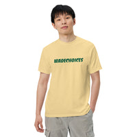 MADECHOICES Men’s garment-dyed heavyweight t-shirt