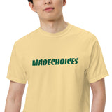 MADECHOICES Men’s garment-dyed heavyweight t-shirt