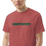 MADECHOICES Men’s garment-dyed heavyweight t-shirt