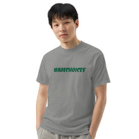 MADECHOICES Men’s garment-dyed heavyweight t-shirt