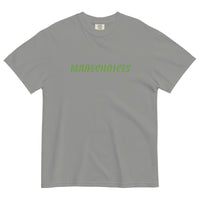 MADECHOICES Men’s garment-dyed heavyweight t-shirt