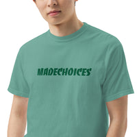 MADECHOICES Men’s garment-dyed heavyweight t-shirt