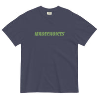 MADECHOICES Men’s garment-dyed heavyweight t-shirt