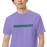 MADECHOICES Men’s garment-dyed heavyweight t-shirt