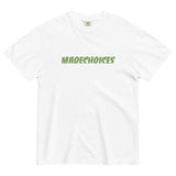 MADECHOICES Men’s garment-dyed heavyweight t-shirt