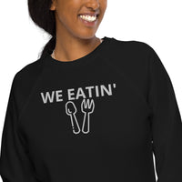 WE EATIN Unisex organic raglan sweatshirt