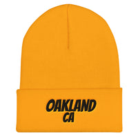 MADECHOICE's Oakland CA Cuffed Beanie