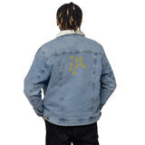 MADECHOICES Unisex denim sherpa jacket