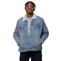 MADECHOICES Unisex denim sherpa jacket